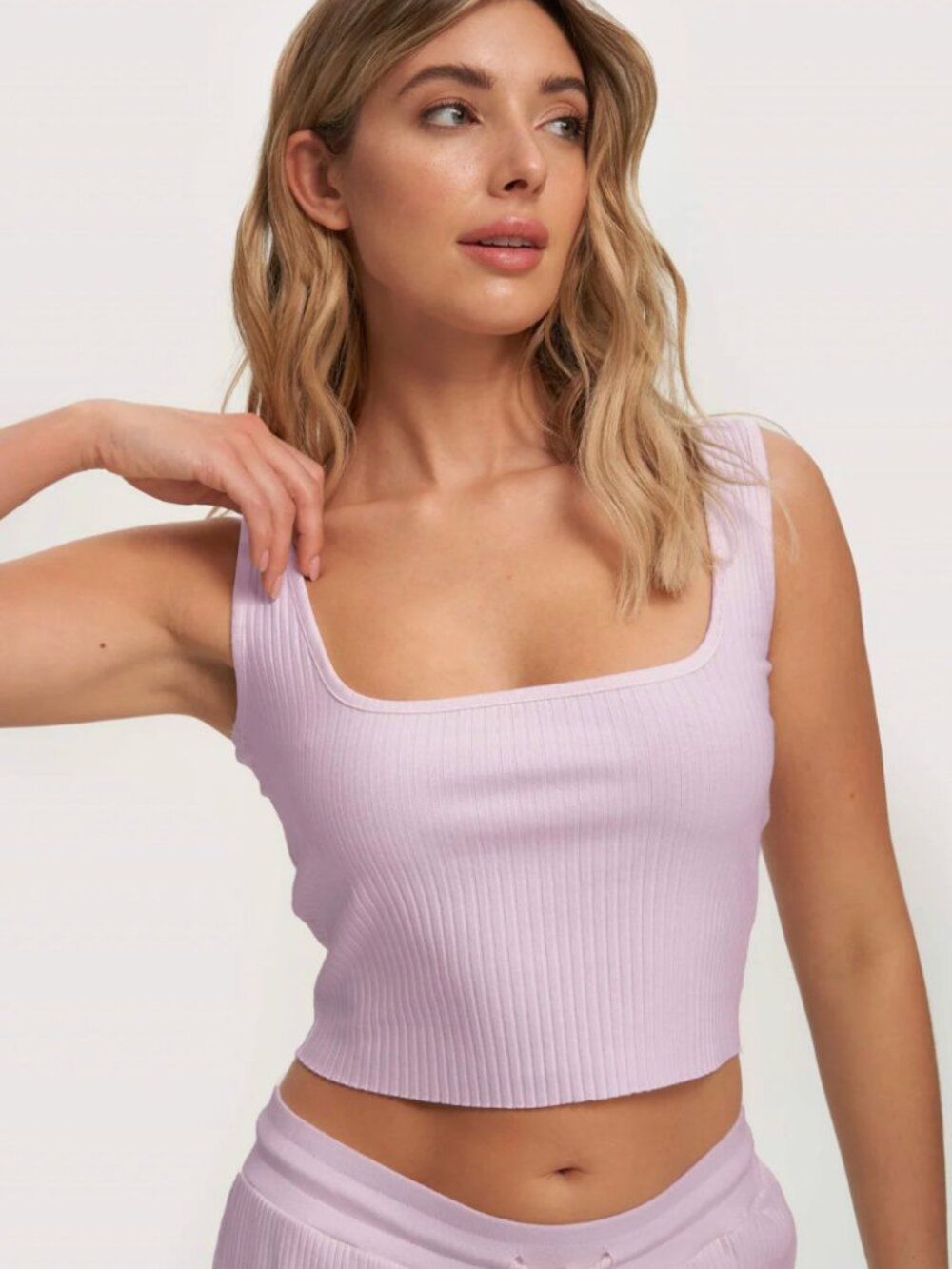 Like New Noize Roslyn Tank Top in Thistle S